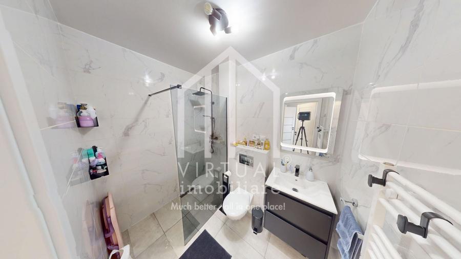 Apartament cu 3 camere, 68mp utili+curte (85mp), 2 parcari, Selimbar - 8