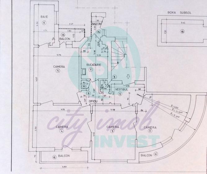 4 camere interbelic | Piața Sf. Ștefan - 1