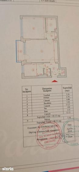 Apartament 2 camere, balcon ?i lift, Sector 4 - 5