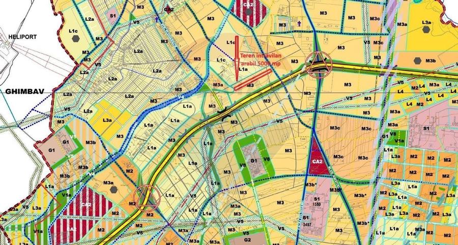 Teren intravilan, 5000 mp, Stupini, str Pomiculturii - 5