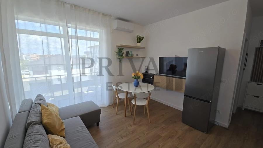 Apartament cu 2 camere semidecomandat în Giroc