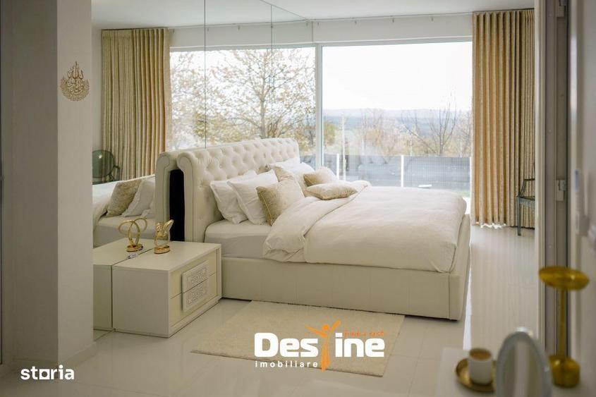 Casa sustenabila 196 mp cu design futurist, in natura, mobilata utilat - 5