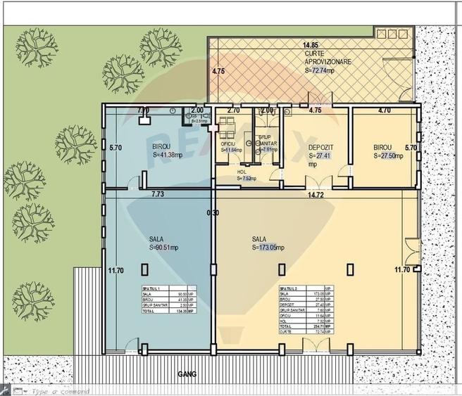 Spatiu comercial 385 mp, zona Tudor Vladimirescu - 11