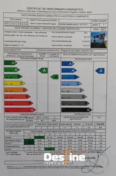 CORNESTI - Casa moderna P+1+POD, Clasa A, 196.5 mp + 500 mp teren - 12