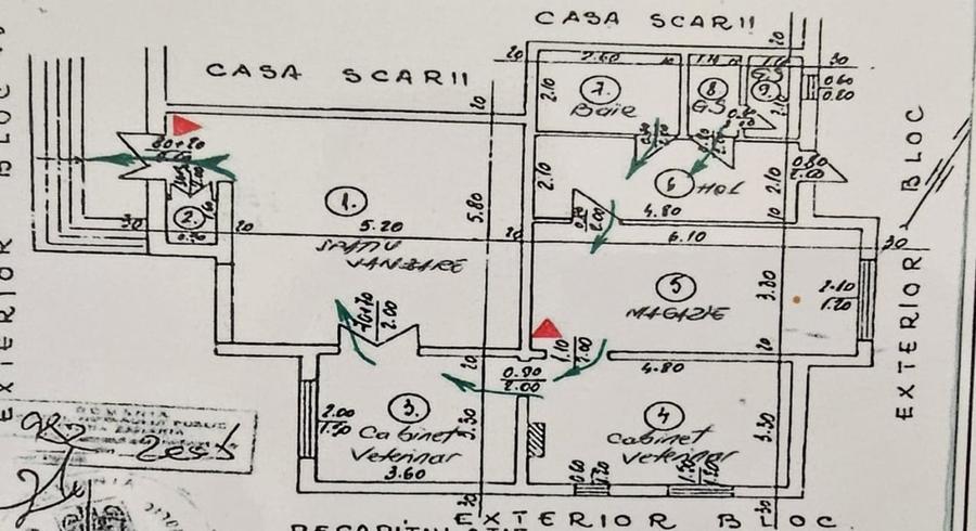 Spațiu comercial de închiriat – Zemeș, poziție centrală - 13
