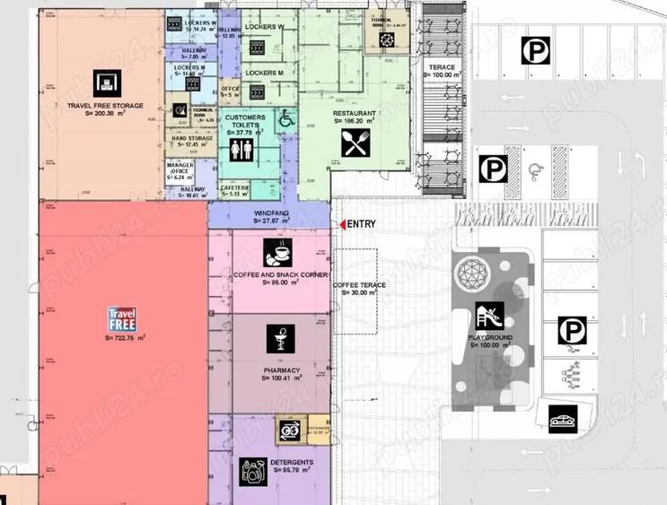 Spatiu comercial si restaurant de inchiriat in Travel Free Plaza - 5