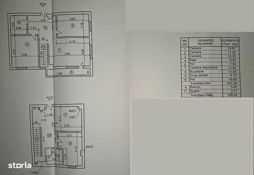 Vanzare duplex 4 camere Bucurestii Noi-Damaroaia - 7