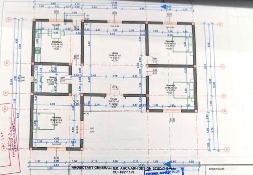 Casă în construcție, cartier nou, Vernești - 2