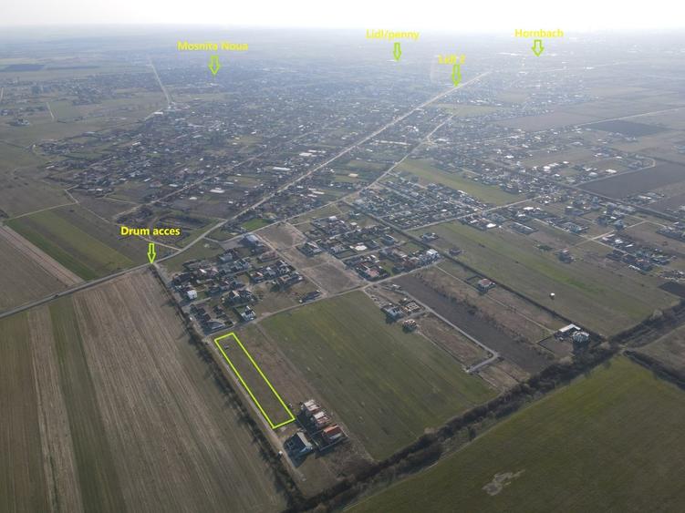 3 parcele 532mp / 798mp / 818mp Mosnita Noua - 3