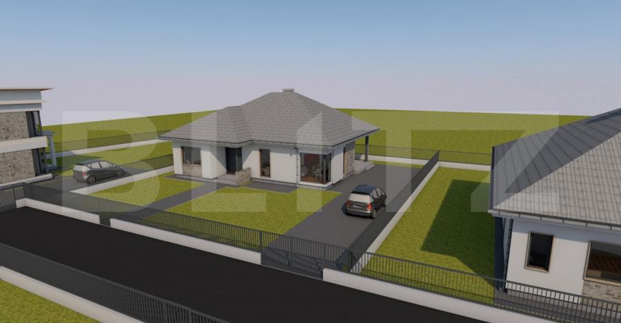 Casa Individuala de vanzare, 3 camere, 120 mp, zona Aerodrom - 2