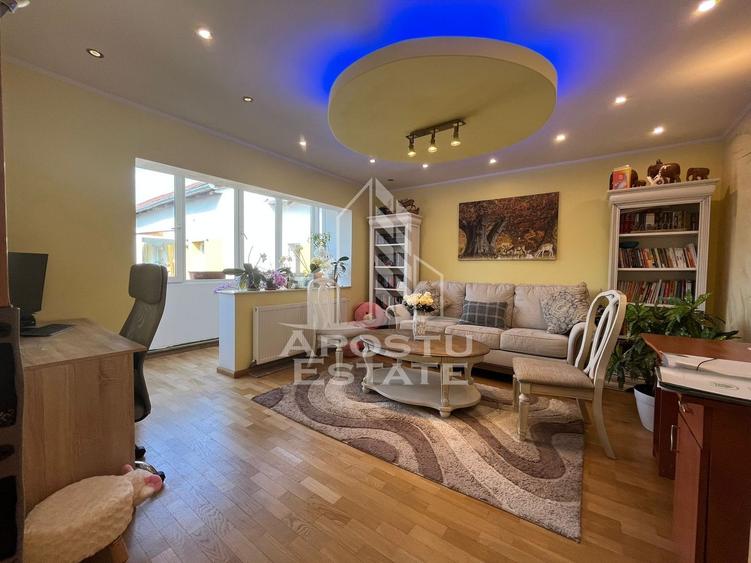 Apartament cu 3 camere, decomandat, centrala proprie, zona Dambovita - 1