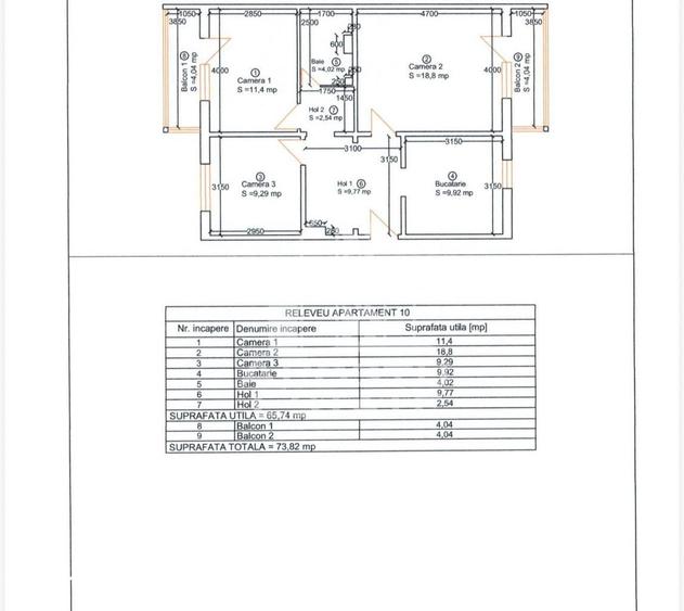 Apartament 3 camere, decomandat, de vanzare, zona Dambovita, Timisoara - 15