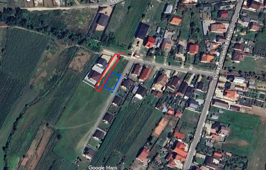 Teren de 500 mp, în Brăileni