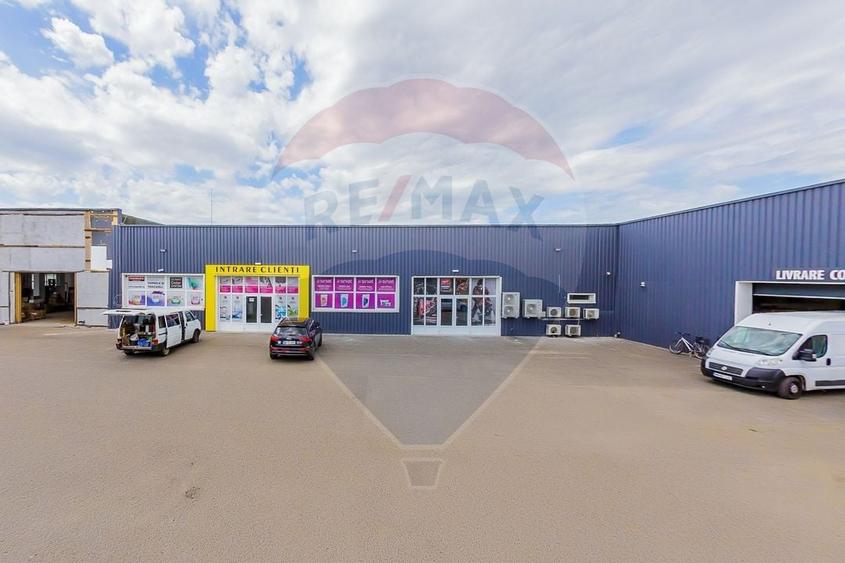 LUX! De inchiriat SPATIU COMERCIAL cu birouri, magazie și acces TIR - 38