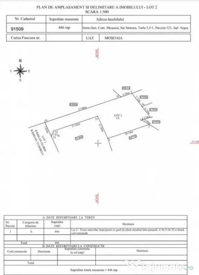 Teren intravilan 446 mp Strada Pinilor, zona exclusi... - 4