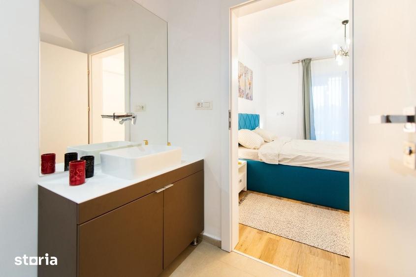 Apartament de 2 camere, 2 bai, parcare, terasa cu vedere spre lac, Pip - 5