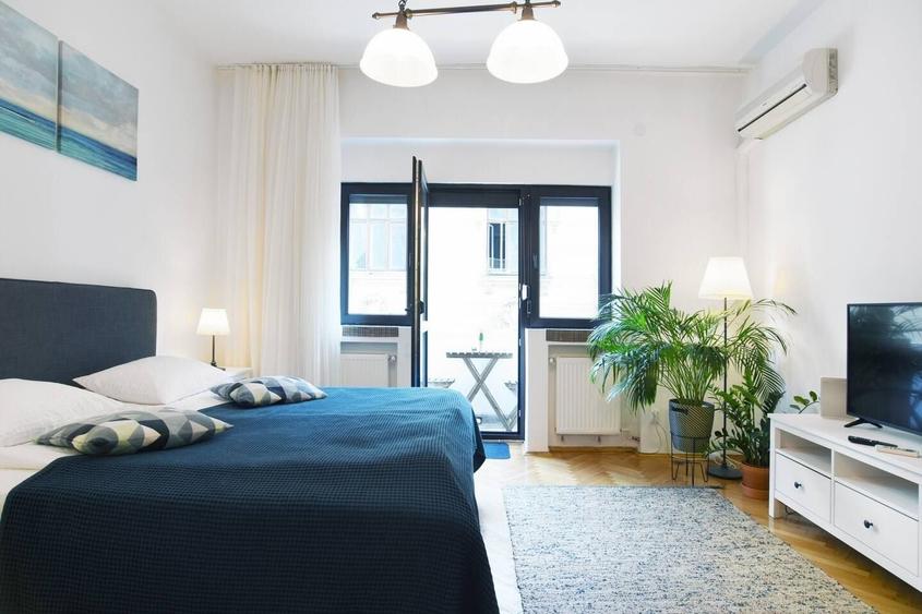 Studio superb Cismigiu, mobilat, centrală proprie, balcon, fără risc seismic - 6