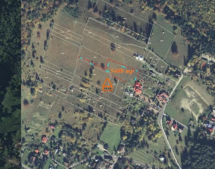 Teren intravilan - 5400 mp – Ceahlau , Durau - 2