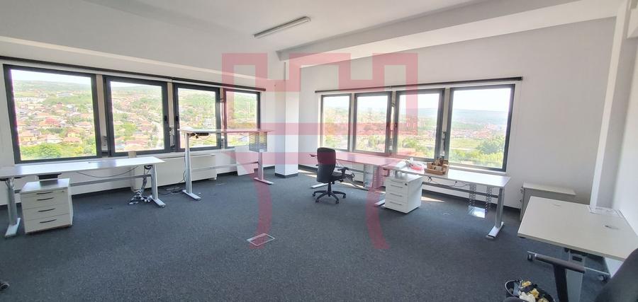 Spatiu  birouri amenajat + mobilier zona Garii 200 - 850mp cu panorama - 1