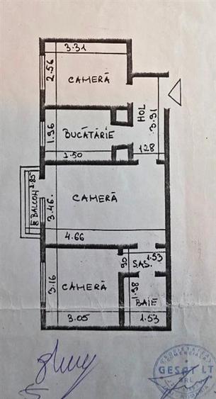 Etaj 2 - Dacia Bicaz, apartament 3 camere, mobilat - 9