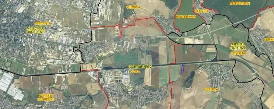 Teren intravilan - 27.400 mp in Cernica - 6
