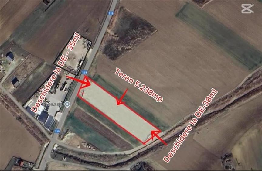 Sarata - teren intravilan - 5.238mp - PUZ industrial - 8