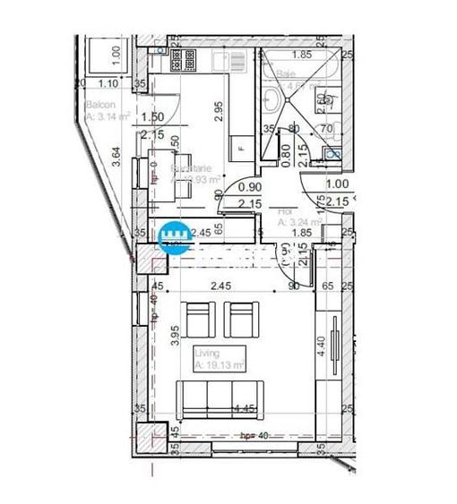 Ultimele disponibilitat!, 1 camera, Nicolina la bulevard, pret Promotional! - 4