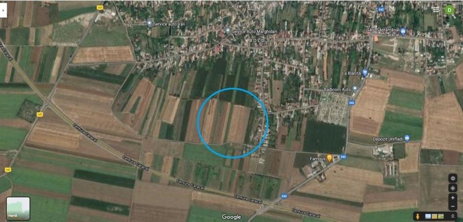 Teren intravilan Caracal / Str. Salcamului, 3.585 mp, 9 EUR / mp, comision 0% - 3