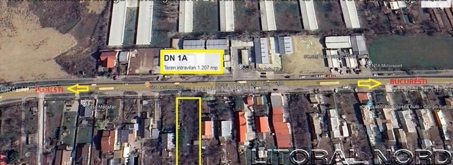 Comision 0% -Com.Crevedia, Sat.Manastirea,teren 1.207mp,desch. la DN1A - 4