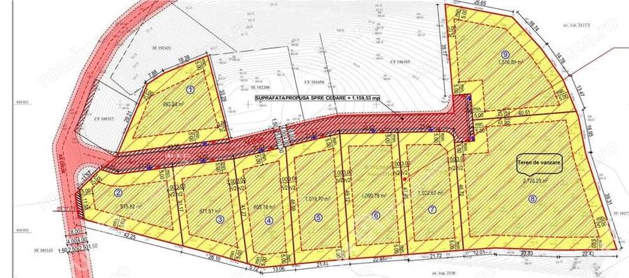Teren intravilan 2726 mp in Tocile pretabil casa de vacanta - 1
