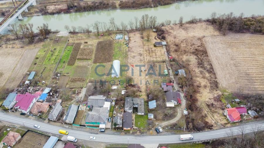 Exclusivitate! Teren intravilan + constructie casa, Beclean - 5