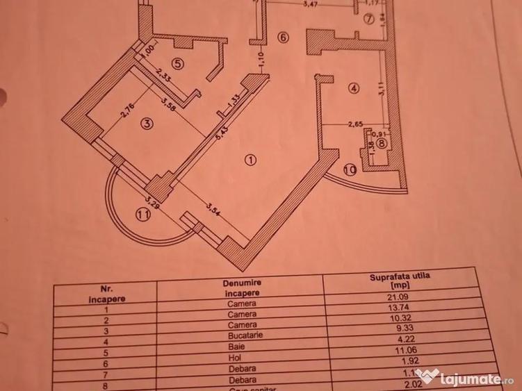 Apartament 3 camere zona Gara - 3