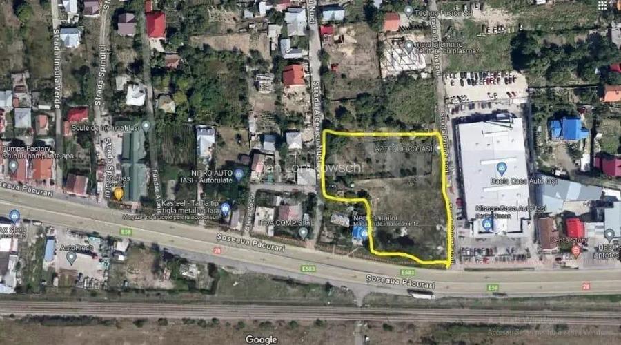 Valea Lupului teren zona comerciala Valea Lupului teren zona comerciala