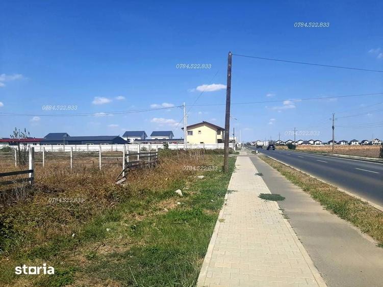 Teren intravilan cu gaz si curent, aproape de sosea, Berceni IF - 1
