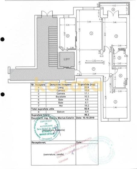Apartament cu 4 camere decomandat, mobilat în Ștefăneștii de Jos