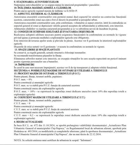 Comision 0. Teren Intravilan, zona Strada Colonia Sopor CJ 400482 - 4