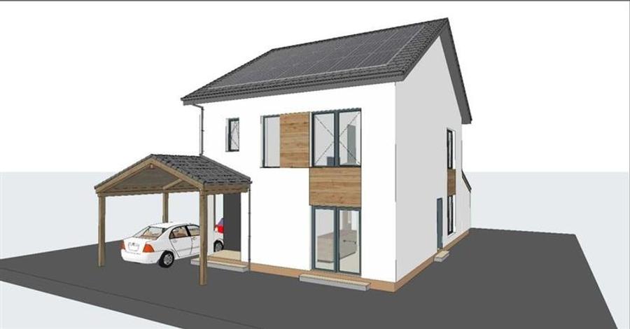 Casa individuala P+1 130mp utili teren de 500mp in Sura Mica - 1