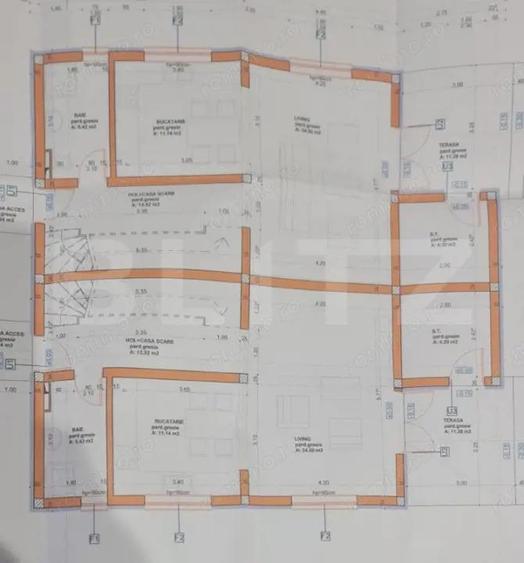 Duplex 334mp, teren 611mp, Mo?ni?a Veche, oportunitate dezvoltare/investi?ie - 2