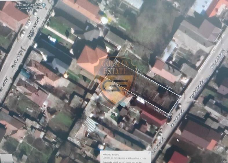 Teren 480mp cu D 12m L 40mp, Palazu Mare Utilitati la poarta - 3