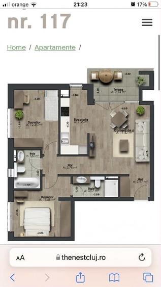 Apartament 3 camere semicentral, in ansamblul The Nest - 8