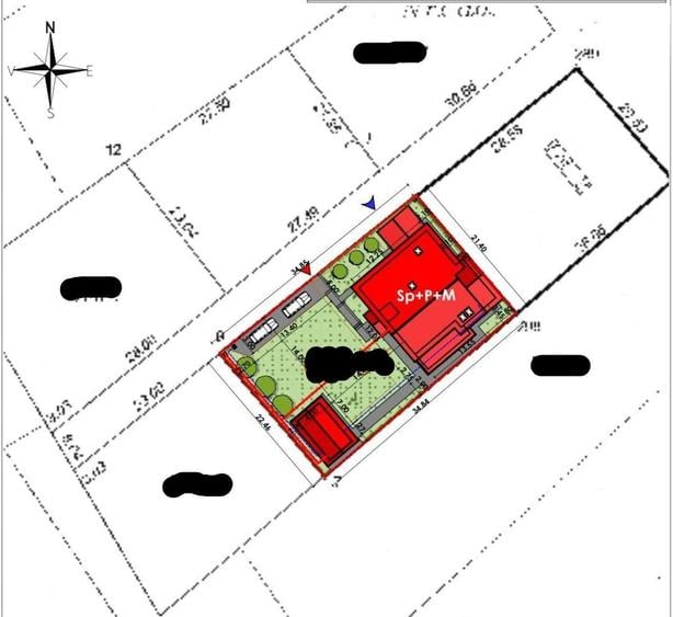 Teren intravilan de vanzare in Cheriu, langa Oradea - 764mp - 3