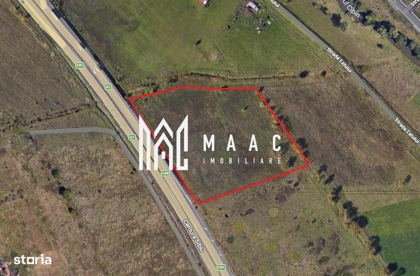 Teren intravilan 9275 mp I Constructii I Investi?ie I Sibiu - 1