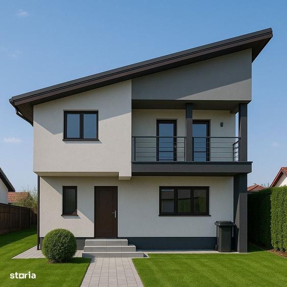 Vila individuala | Intrare Berceni | 526mp Teren | 4 Camere - 2