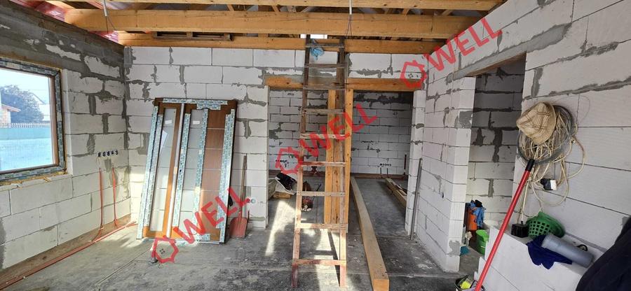 Casă nefinisată de vânzare în Ghidfalău! - 9