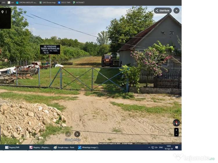 Teren de constructii, ultracentral, Tau?, jud. Arad, toate utilitatiile, fs 14.5 - 2