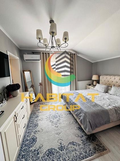 Vila 5 camere, complet mobilată utilată 130 mp utili, teren 250 mp, parter etaj - 13