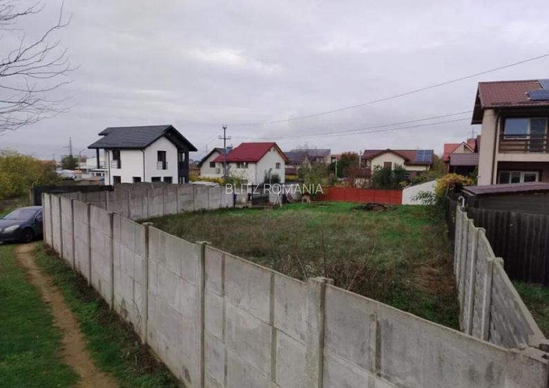 Teren intravilan 812 mp, cu doua fronturi generoase, impre