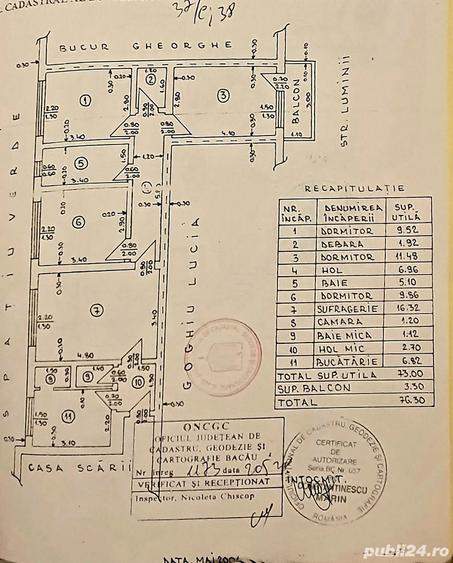 Vand apartament 4 camere in Moine?ti - 7