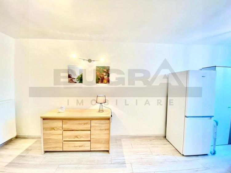 Garsoniera moderna, mobilata complet, zona Profi Grigorescu - 5