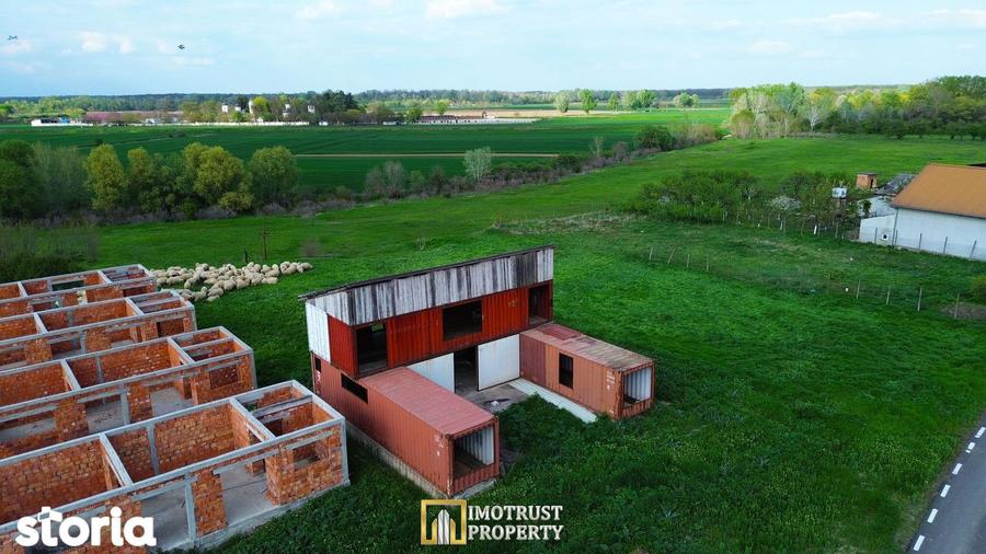 Casa moderna P+1 din containere teren 575 mp la 14km de Arad - 6